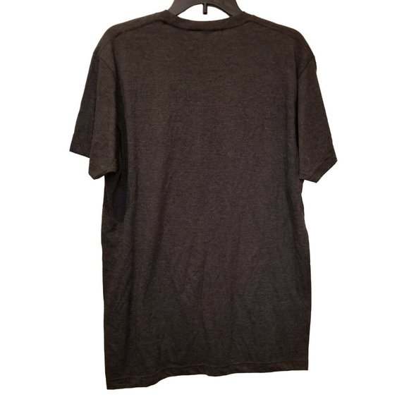 Ady Bellle Women's Gray Graphic Short Sleeve T-Shirt "Basic" Size Large - Picture 2 of 4